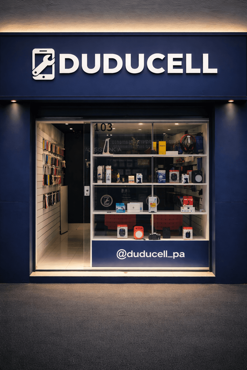 Fachada da Loja DuduCeLL